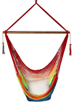 Hamac del sol Trinidad l - silla hamaca de nicaragua - multicolor - 100% algod&oacute;n