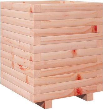 vidaXL Jardinera Madera Maciza De Abeto Douglas 40x40x49,5 Cm Vidaxl