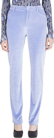 Maisie Wilen Fluweel Broek met 90s Euforie - Dames - Chinos - Paars - M - Katoen - Broeken