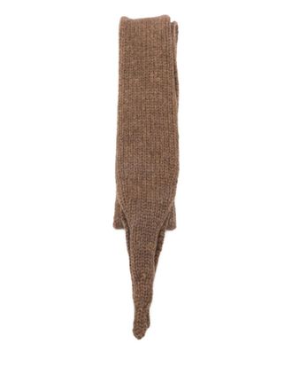STUDIO NICHOLSON knitted tie - men - Merino - One Size - Neutrals