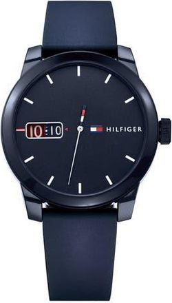 Tommy Hilfiger Mens Denim Quartz Sport Watch, 42mm in Navy at Nordstrom Rack