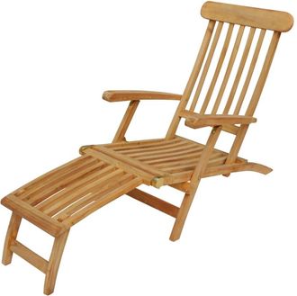 Happy Garden Silla reclinable de teca