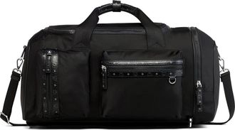 MCM Ottomar Weekender Backpack in ECONYL and Leather in Black at Nordstrom