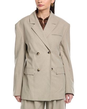 Nanushka Nanushka Diante Silk-Blend Blazer