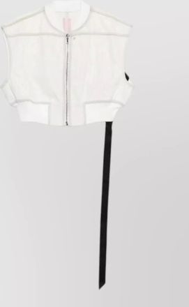 Rick Owens tatlin sleeveless cropped bomber drkshdw