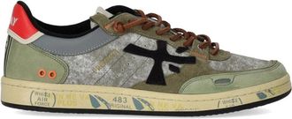 Premiata Bsktclay Sneaker - Heren - Sneakers - Veelkleurig - 45 EU - Leer - Schoenen