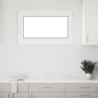 vidaXL Vidaxl - Ventana De S&oacute;tano risor 100x70 Cm Oscilobatiente Din Derecha Blanca