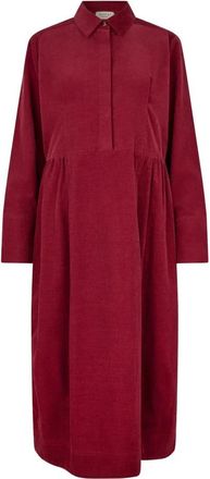 Masai Herenjurken - Dames - Shirt Kleedjes - Rood - M - Kleedjes