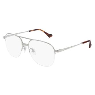 Gucci Optisch Montuur - unisex - Brillen - Grijs - 54 MM - Accessoires