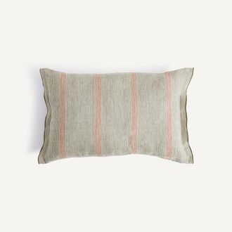 AM.PM Kussenhoes in gestreept linnen, Virel