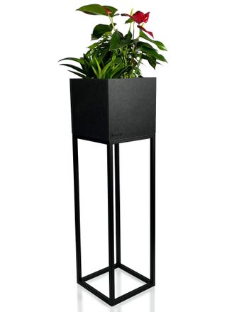 OEM Soporte Met&aacute;lico Para Flores Loft Fiorino 22x22x80 Cm