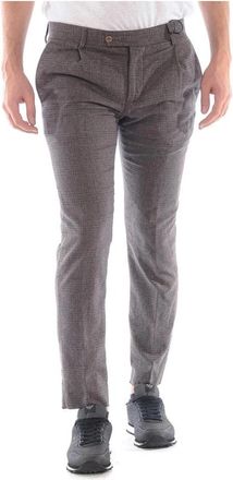 Daniele Alessandrini Spuma 100 CP Jeans Broek - Heren - Chinos - Bruin - S - Katoen - Broeken