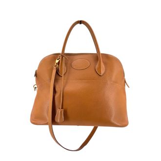 Herm&egrave;s Hermes Vintage leren handtas Bolide