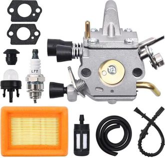 OEM Carburador Para Cortac&eacute;spedes Stihl Fs120, Fs200, Fs250, Fs300, Fs350, Fr350. Accesorios Jrisbo Para Fs 250. Kit De Carburador Con Filtro De Aire, Jun