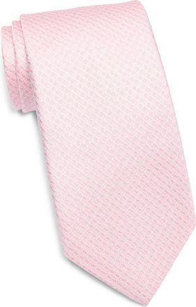David Donahue Silk Tie in Pink at Nordstrom