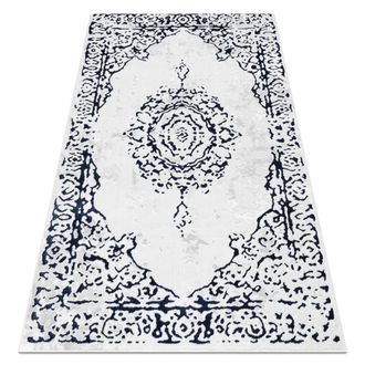 RugsX RugsX Allure Rug in White | Size: 140 cm x 190 cm
