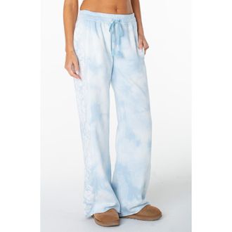 Roxy Fringing Reefs Drawstring Pants in Cerulean at Nordstrom, Size Xx-Large