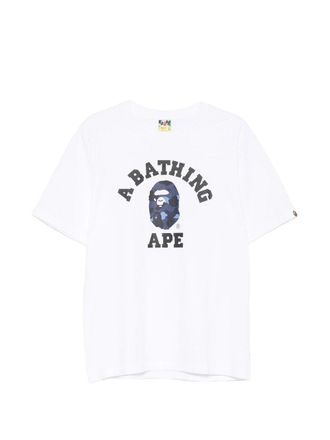 A Bathing Ape Color Camo College Tee m