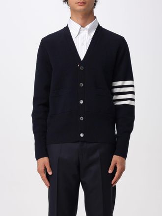 Thom Browne Cardigan in lana vergine 4-bar Thom Browne