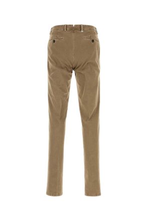 Pantaloni Torino Mens Camel Stretch Cotton Pant Y121 Exterior: Elastane Pantaloni Trousers