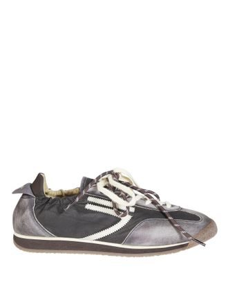 Puraai 6.02 Panther Dyed Nylon Low-Top Sneakers
