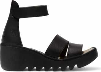 FLY London Womens Piat Sandal In Cupido/mousse/black