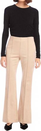 Fifteen Twenty Ellie Bootcut Pants In Almond