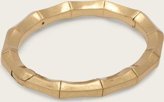 AllSaints Brass Clara Hinge Bracelet, Size: One Size
