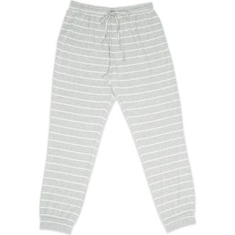 Everly Grey Mens Oliver Pajama Pants in Heather Grey Stripe at Nordstrom, Size X-Large