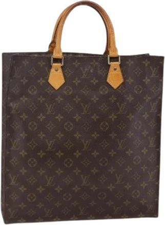 Louis Vuitton Pre-owned Vintage Canvas Tote Bag - Dames - Vintage Shopper - Bruin - ONE Size - Vintage
