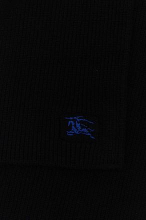 Burberry Womens Cashmere Scarf Black