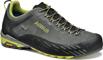 Asolo Mens Asolo Eldo LTH GV A01054 Gray Suede Waterproof Hiking Shoes ZOGG2591