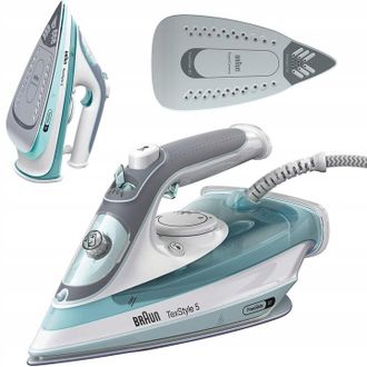 OEM Plancha De Vapor Braun Si5017gr De 2700 W Con Sistema Antigoteo Y Revestimiento Cer&aacute;mico Texstyle 5