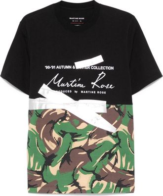 Martine Rose Klassiek T-shirt - Zwart