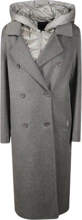 Add Abrigo Largo - Coats - Mujer - Gris - XS