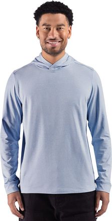Cutter & Buck Adapt Recycled Soft Knit Stripe Mens Hooded Pullover