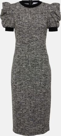 Max Mara Ieti cotton-blend midi dress