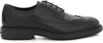 Hogan Klassieke Derby Schoenen - Heren - Nette schoenen - Zwart - 43 EU - Leer - Schoenen