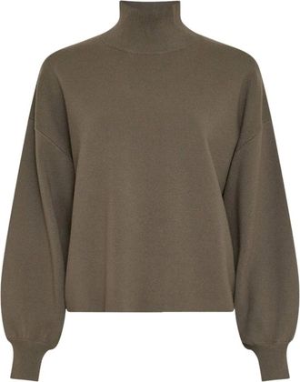 Moss Copenhagen Mercy East M Pullover - Dames - Truien - Groen - Maat: Xs/S Viscose