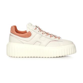 Hogan H-Stripes - Dames - Sneakers - Wit - 39 EU - Leer - Schoenen