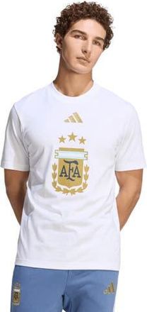 adidas Mens adidas White Argentina National Team FIFA x World Cup Alphaskin Graphic T-Shirt at Nordstrom, Size Xx-Large