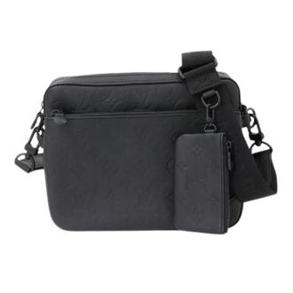 Louis Vuitton Pre-owned Monogram Shadow Crossbody Bag - unisex - Pre-owned - Zwart - Maat: ONE Size