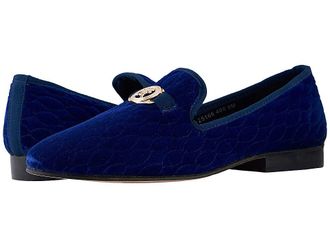 Stacy Adams Valet Velour Slip-On Loafer Mens Shoes Dark Blue : 10.5 D - Medium, Velvet