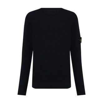 Stone Island Truien & Vesten, Heren, Zwart, XL, Blauwe Sweater Collectie