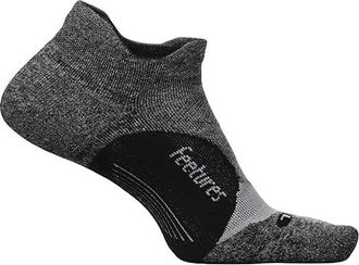 Feetures Elite Light Cushion No Show Tab No Show Socks Shoes Gray : MD (US Mens Shoe 6-8.5 - Womens Shoe 7-9.5), Nylon/Spandex