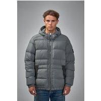 Stone Island Crickle Reps Hooded Down Jacket