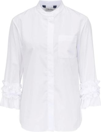 Max Mara Mujer, Blusas y Camisas, Blanco, Talla: M