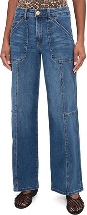 Kut from the Kloth Jodi- High-Rise Straight Leg, Pork Chop Pocket in Proudly Womens Jeans Proudly : 18 31, Cotton/Denim/Lyocell