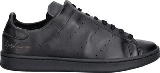 Yohji Yamamoto Diagonal Stan Smith - Heren - Sneakers - Zwart - 44 EU - Leer - Schoenen