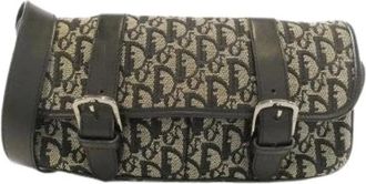 Dior Pre-owned Cross Body Bags, female, Brown, Size: ONE SIZE Pre-owned Canvas Shoulder Bag